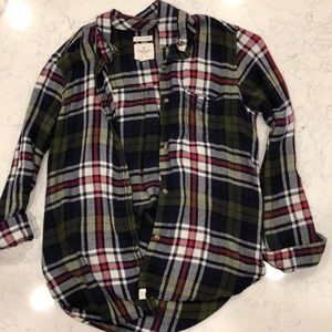 Button down Boyfriend fit AE flannel